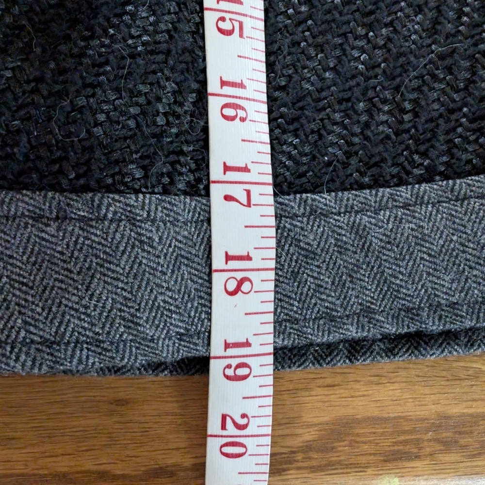 Desigual Black and Gray A-Line Knee-Length Skirt - Picture 12 of 13